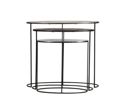 metal nesting console tables 