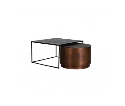 Metal nesting coffee tables