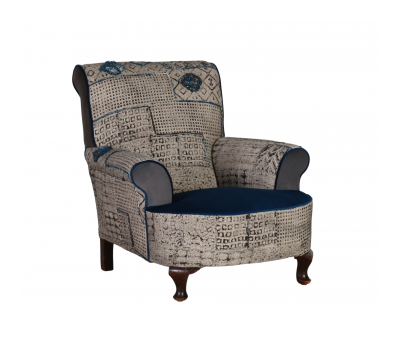 limited edition armchair patchwork