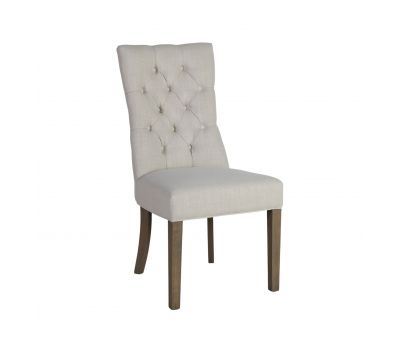 upholstered dining chair with buttoned back detail Château Collection