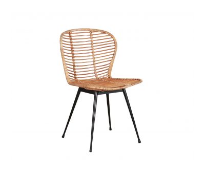 rattan and metal dining chair Westcoast collection 