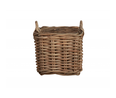 kubu weave square basket with handles