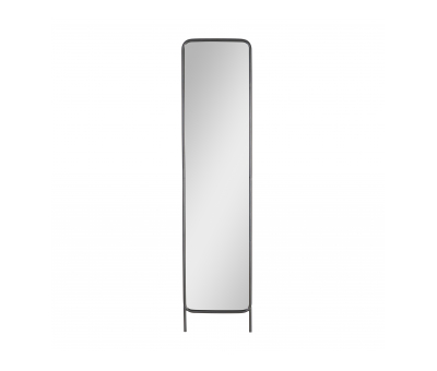 Metal framed mirror tall 