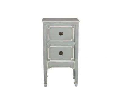 2 drawer painted bedside Château Collection 