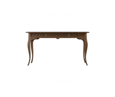 Block & Chisel solid railway oak writing table