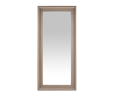 Block & Chisel rectangular oak frame mirror