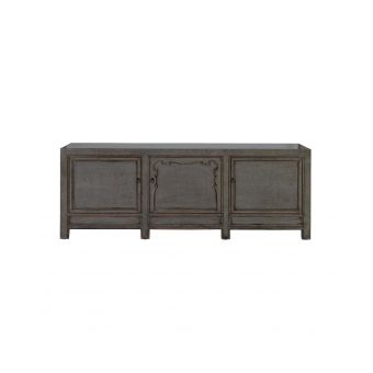 3 door painted lacquered sideboard with storage