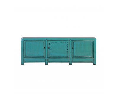turquoise lacquered chinese sideboard