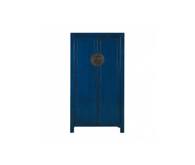 Indochine cupboard with shelving lacquered finish
