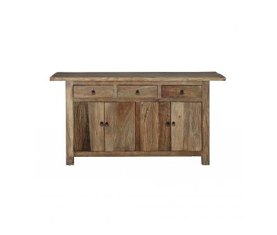 Block & Chisel natural wooden sideboard