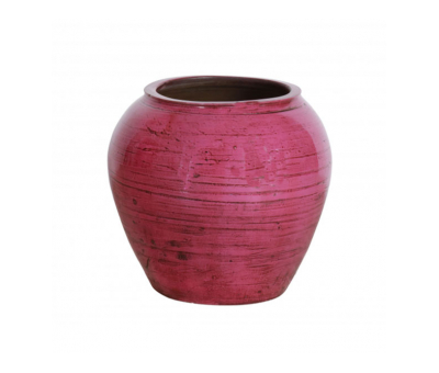 purple lacquered pot indochine collection