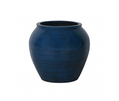 Blue chinese pot