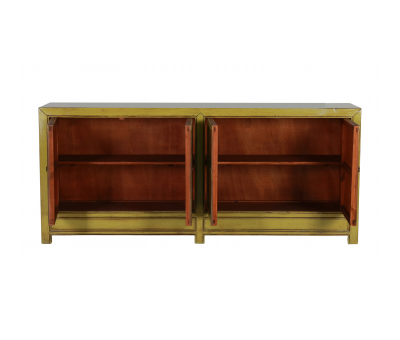 lime lacquered chinese sideboard