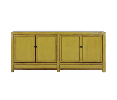 lime lacquered chinese sideboard