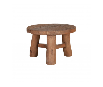 natural round coffee table 