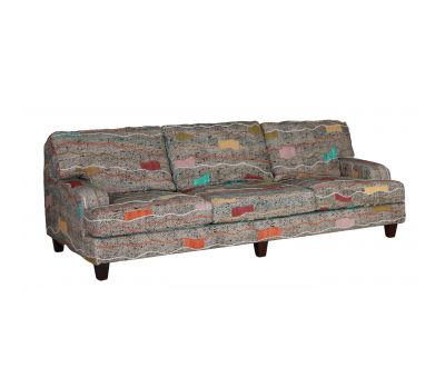 3 Seater savoy sofa upholstered in tapestry fabric 