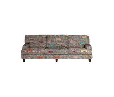 3 Seater savoy sofa upholstered in tapestry fabric 