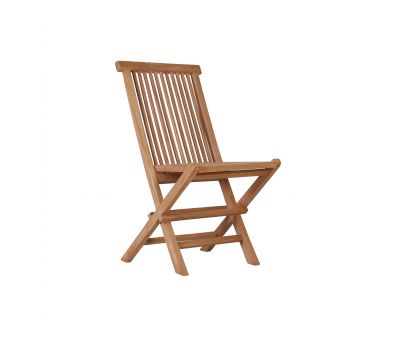 Block & Chisel teak foldable dining chair