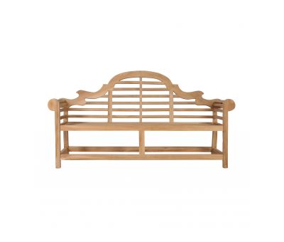 Block & Chisel teak wood bench