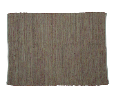 Block & Chisel natural jute carpet with pink detail