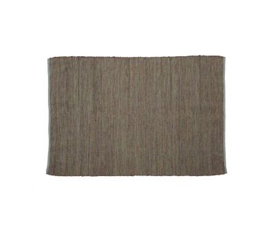 Block & Chisel natural jute carpet with pink detail