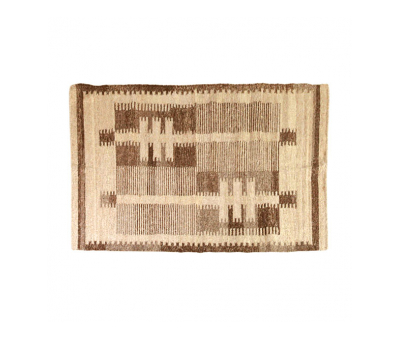 wool rug beige and brown 