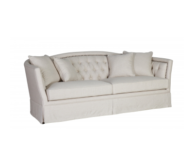3 seater sofa upholstered in Linen