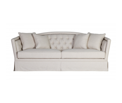 3 seater sofa upholstered in Linen