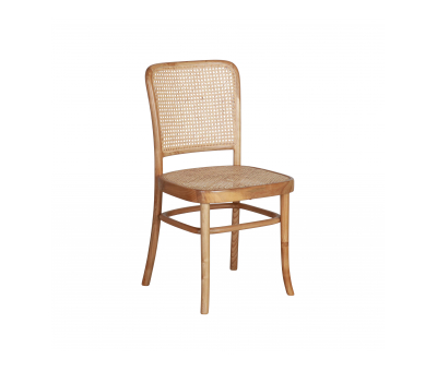 rattan seat and back dining chair 