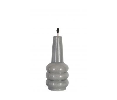 Ceramic grey lamp base 