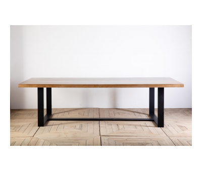 Block & Chisel berlin refectory dining table