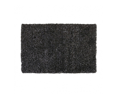 Block & Chisel stone polyester shaggy rug