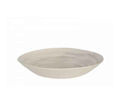 wonki ware serving bowl grey wash 