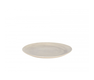 Wonki ware plain wash side plate grey