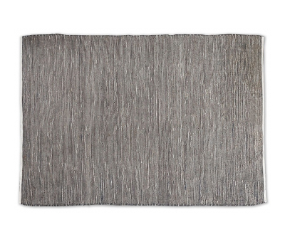 block and chisel wellington rug in black