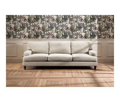 Block & Chisel linen upholstered sofa