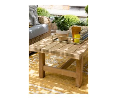 outdoor block and chisel coffee table