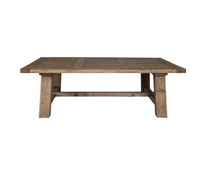 reclaimed oak coffee table 