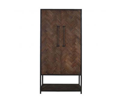 2 door par wood and metal 
