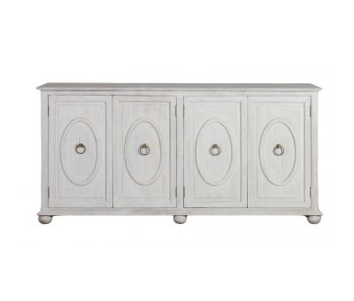 Grey sideboard with 4 doors 