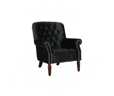 Windsor armchair with deep button detail 