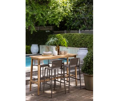 Block and chisel PVC bar chair