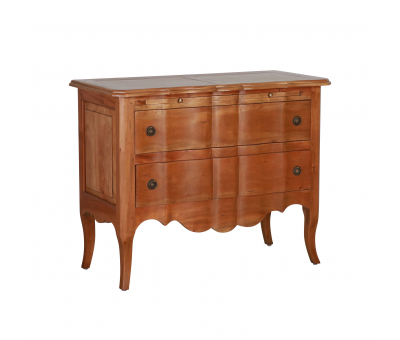 mahogany 2 drawer dresser  