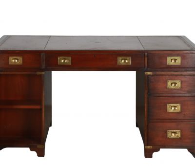 Limited edition office desk with brass details 