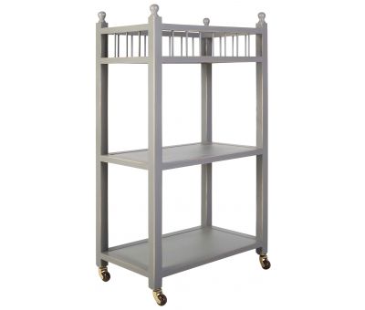 Block & Chisel chimney sweep grey bathroom trolley