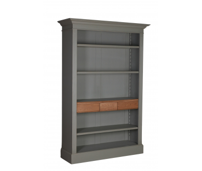 Sibley utility bookcase with drawers 