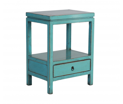 Turquoise chinese bedside indochine collection 