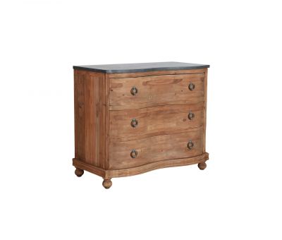 Chateau Antoine Chest of drawers with blue stone top