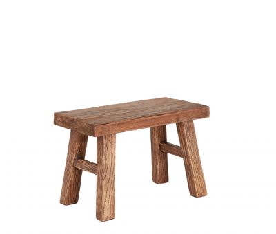 Old elm mini stool karoo collection