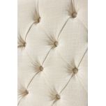 Deep buttoned headboard